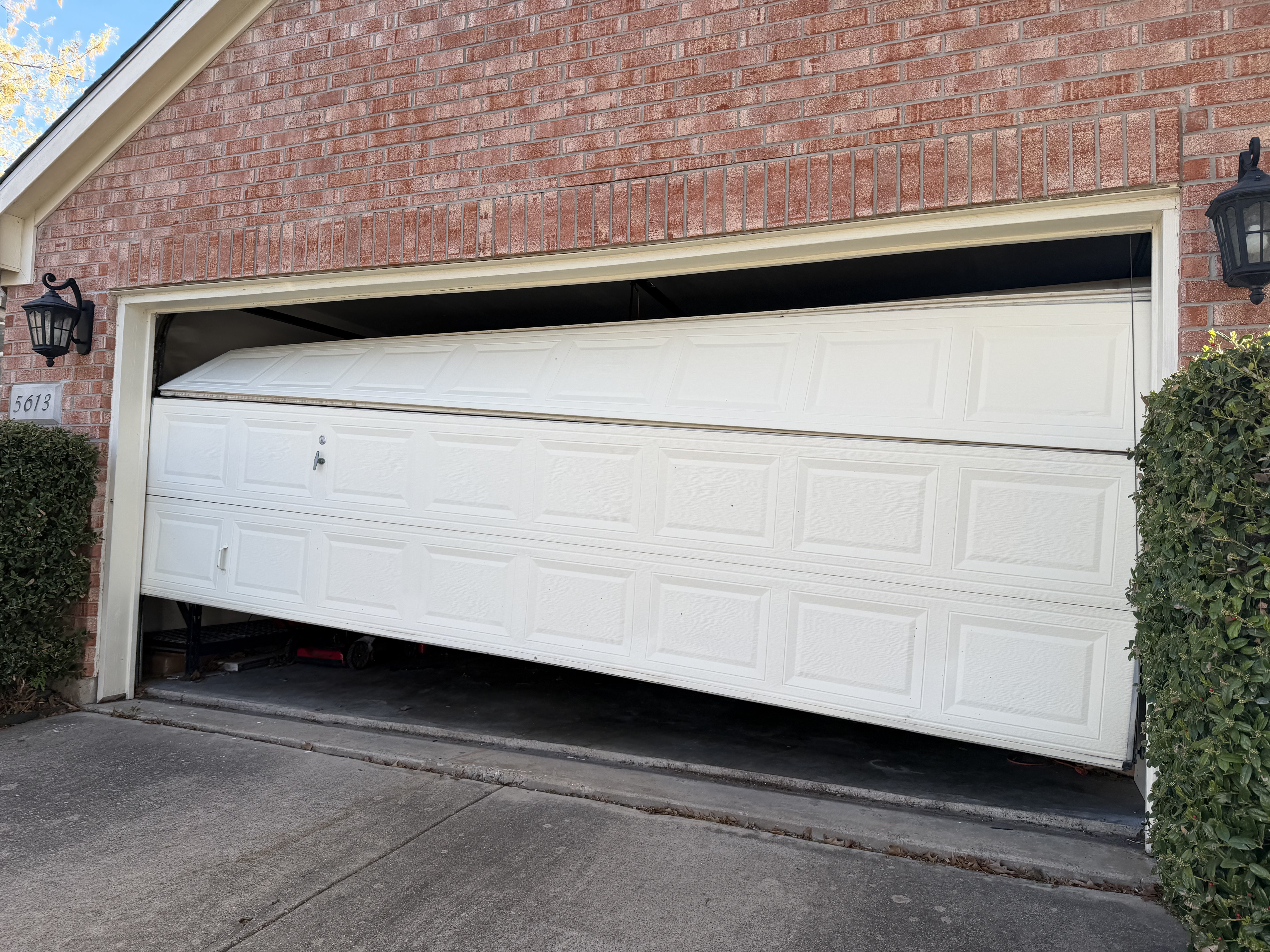 Off-Track Door